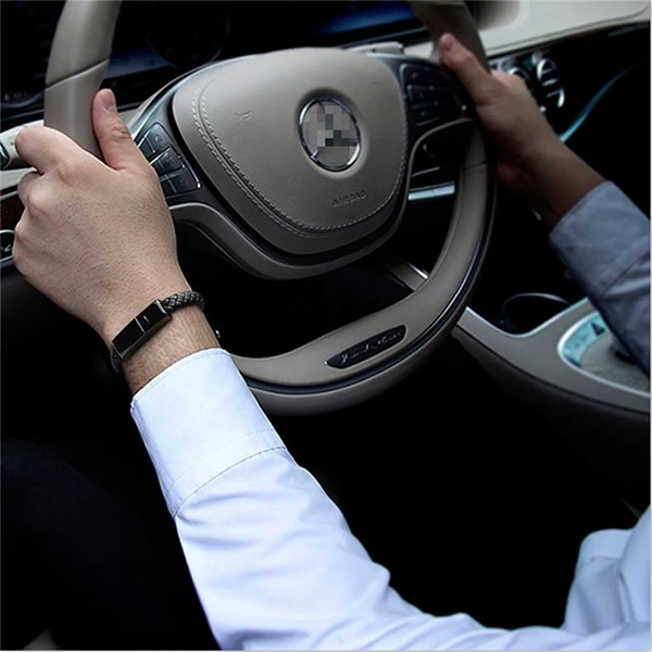 Leather USB Charging Bracelet – Wearable Phone Charging Cable