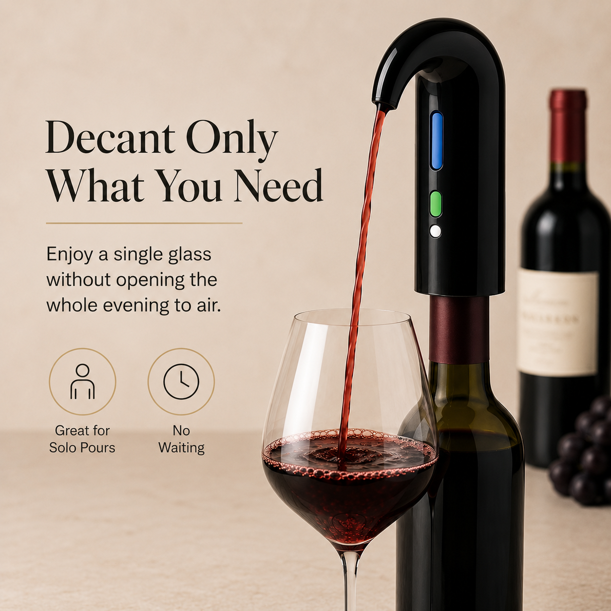 Automatic Wine Aerator & Pourer – Instant Wine Decanter