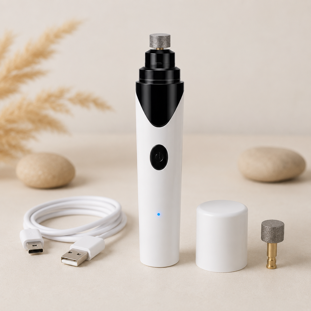 Rechargeable Pet Nail Grinder – Painless Dog Nail Clipper
