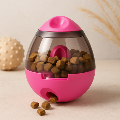 Interactive Dog Treat Ball – Slow Feeder Food Dispenser Toy