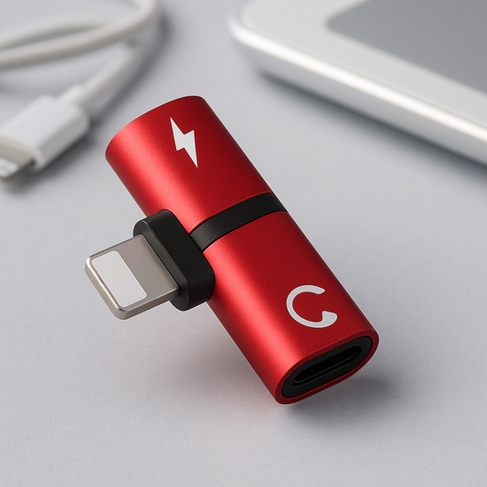 2-in-1 Lightning Audio & Charging Adapter for iPhone