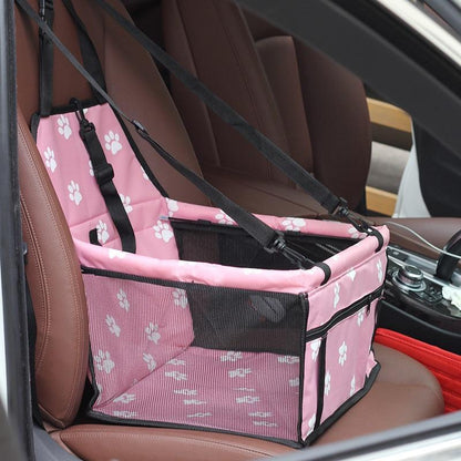 Foldable Pet Car Hammock Seat – Waterproof Dog Car Seat Cover