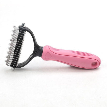 Pet Fur Knot Remover Comb – Dog & Cat Dematting Grooming Tool