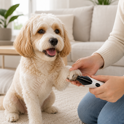 Rechargeable Pet Nail Grinder – Painless Dog Nail Clipper