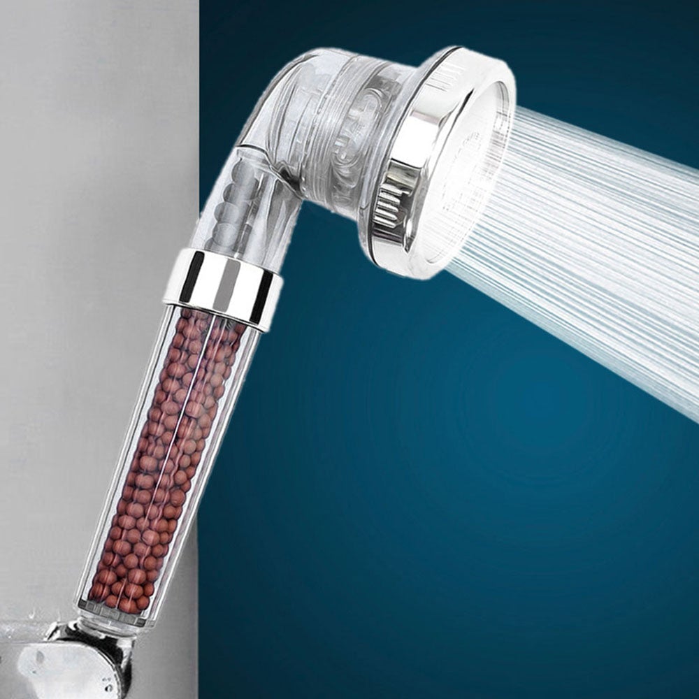 3-Mode Filtered Shower Head – High Pressure Water Filter