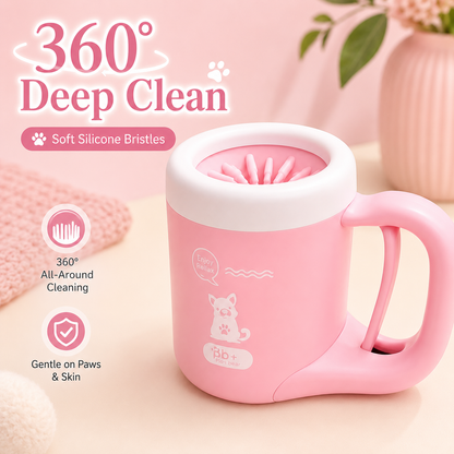Portable Dog Paw Cleaner Cup – Muddy Paw Washer