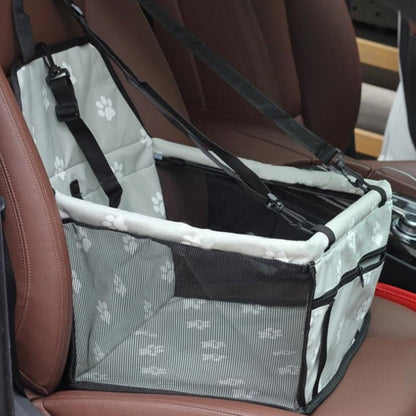 Foldable Pet Car Hammock Seat – Waterproof Dog Car Seat Cover