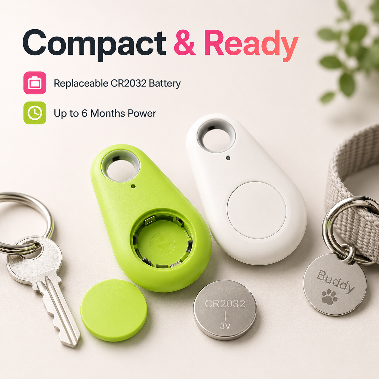 Smart Bluetooth Tracker – Anti-Lost GPS Item Finder for Keys & Pets
