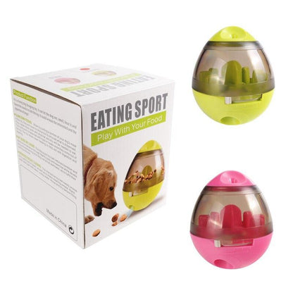 Interactive Dog Treat Ball – Slow Feeder Food Dispenser Toy