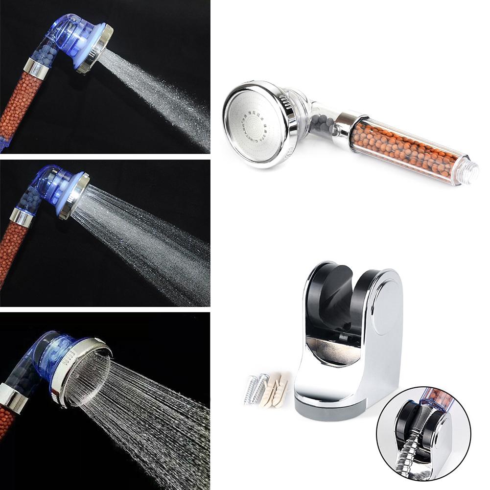 3-Mode Filtered Shower Head – High Pressure Water Filter