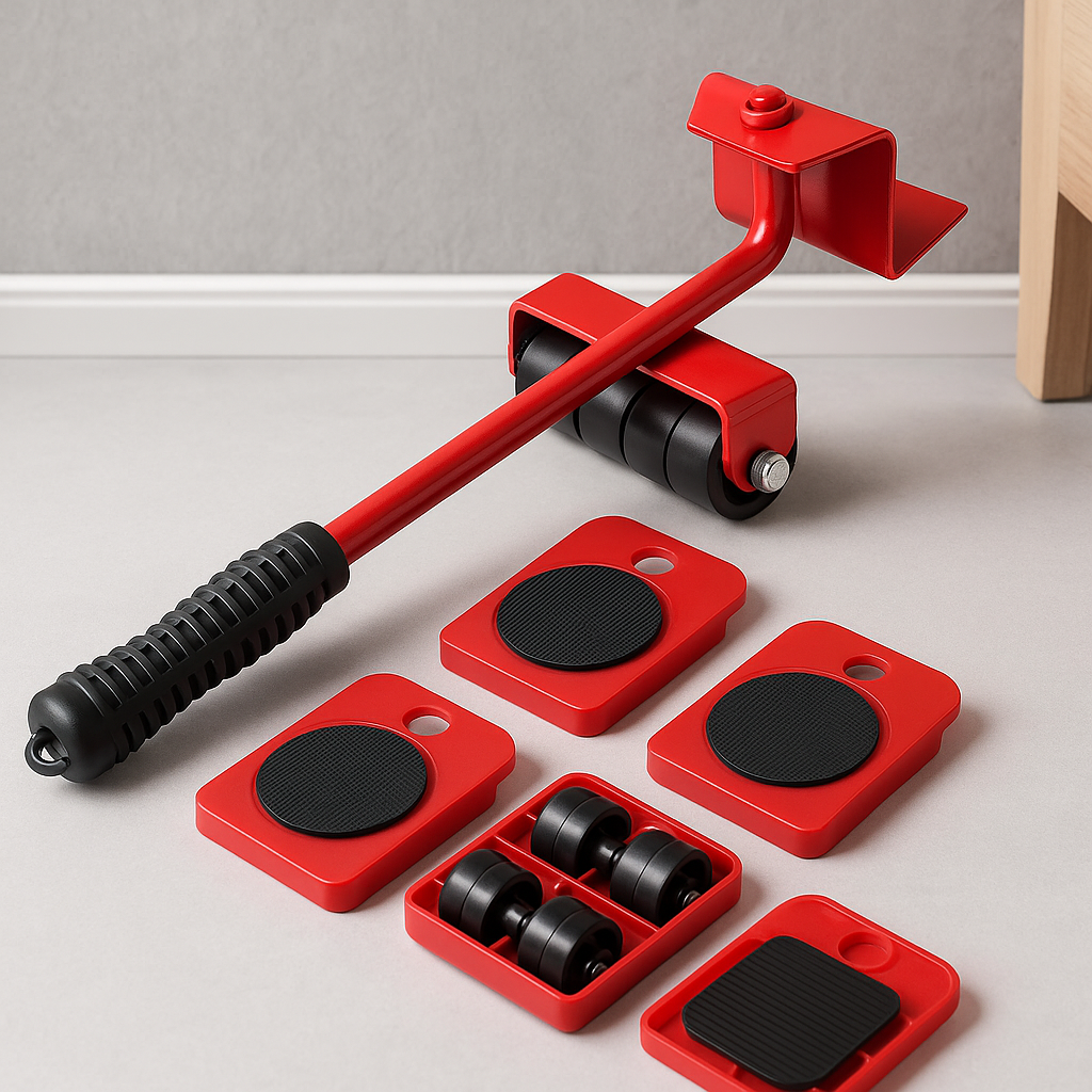Furniture Moving Tool Kit – Heavy Furniture Lifter & Slider Set