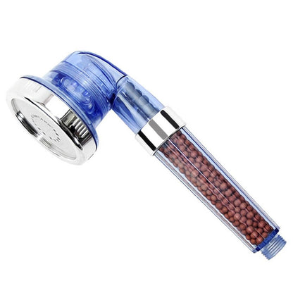 3-Mode Filtered Shower Head – High Pressure Water Filter