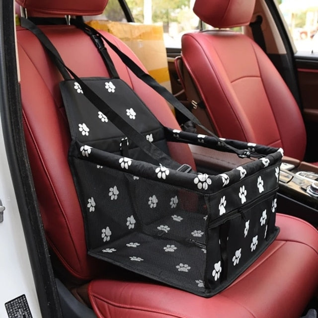 Foldable Pet Car Hammock Seat – Waterproof Dog Car Seat Cover