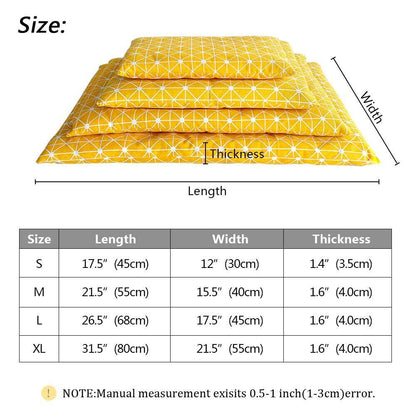 Warm Soft Puppy Bed – Plush Cushion Mat for Small Dogs & Cats