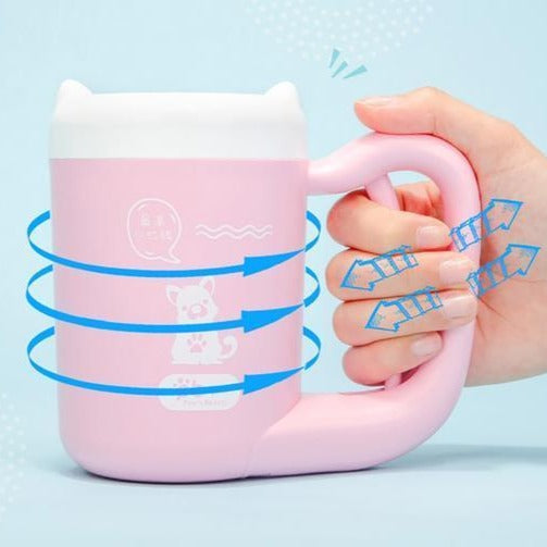 Portable Dog Paw Cleaner Cup – Muddy Paw Washer