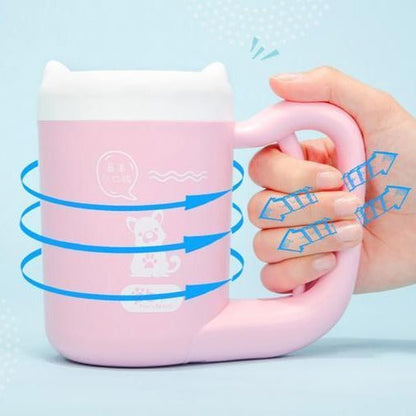 Portable Dog Paw Cleaner Cup – Muddy Paw Washer