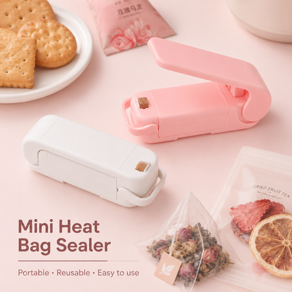 Mini Heat Bag Sealer – Portable Food Storage Sealing Machine