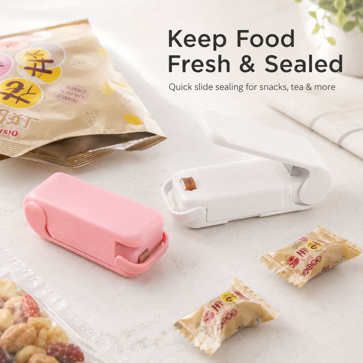 Mini Heat Bag Sealer – Portable Food Storage Sealing Machine