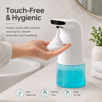 Automatic Touchless Foam Soap Dispenser – Infrared Sensor Hand Soap