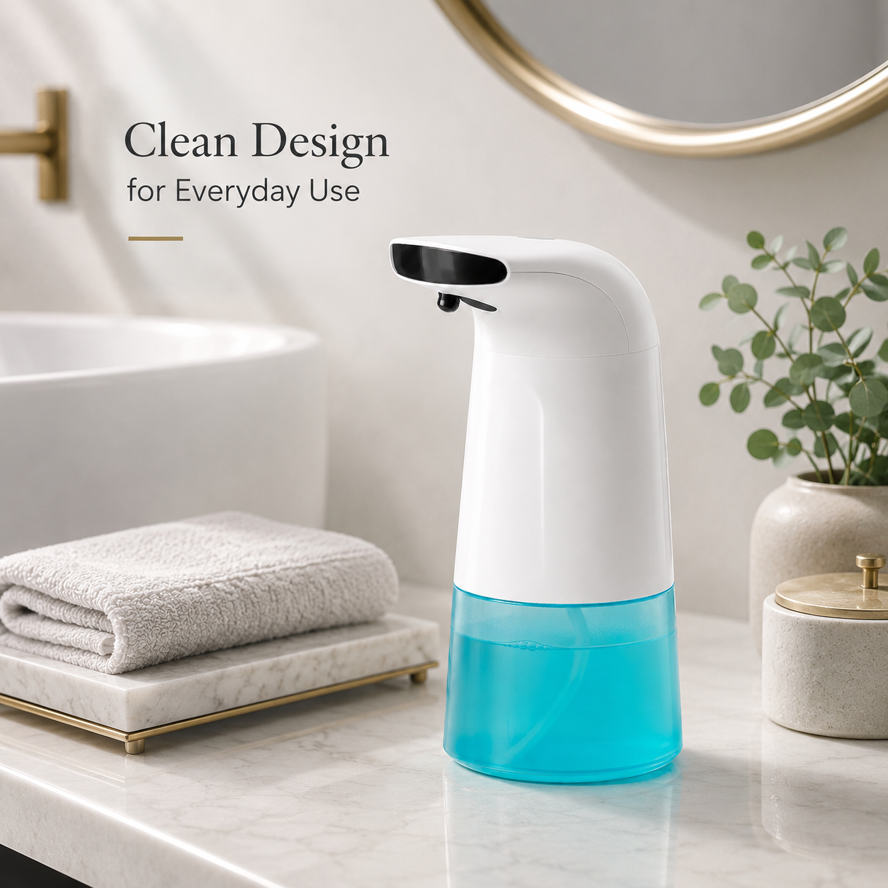 Automatic Touchless Foam Soap Dispenser – Infrared Sensor Hand Soap
