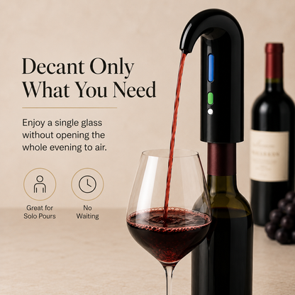 Automatic Wine Aerator & Pourer – Instant Wine Decanter