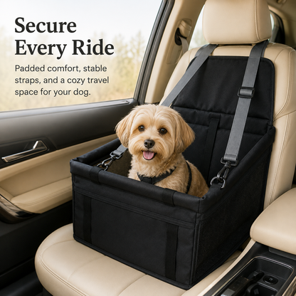 Dog Travel Car Seat Carrier – Waterproof Pet Car Seat Cover