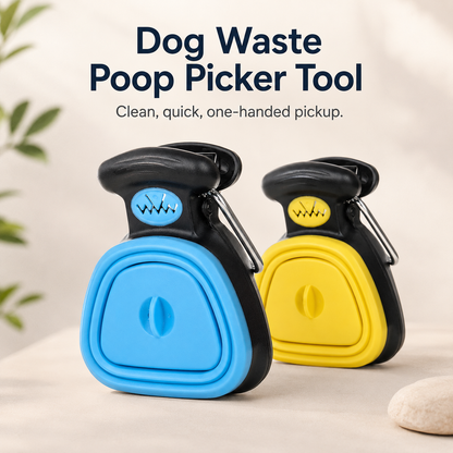 Dog Waste Poop Picker Tool – Portable Pet Pooper Scooper