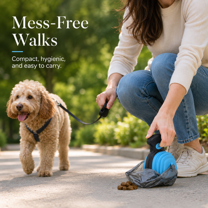 Dog Waste Poop Picker Tool – Portable Pet Pooper Scooper