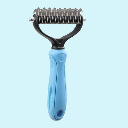Pet Fur Knot Remover Comb – Dog & Cat Dematting Grooming Tool
